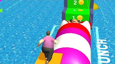 Fat Pusher mobile game! for Android, for iOS (Level 1 - 5)