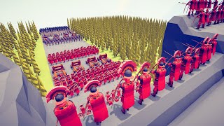 CAN 150x PERSIAN SOLDIER CAPTURE ENEMY CASTLE?  Totally Accurate Battle Simulator TABS