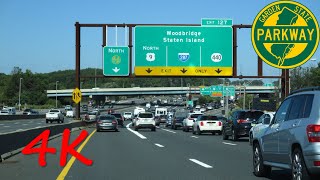 ⁴ᴷ Garden State Parkway (Exits 117 to 129) northbound (Local Lanes) [4K VIDEO]