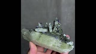 Video preview: Purple Fluorite with Quartz — Yaogangxian Mine · 12.8 cm | Natural Mineral Specimen