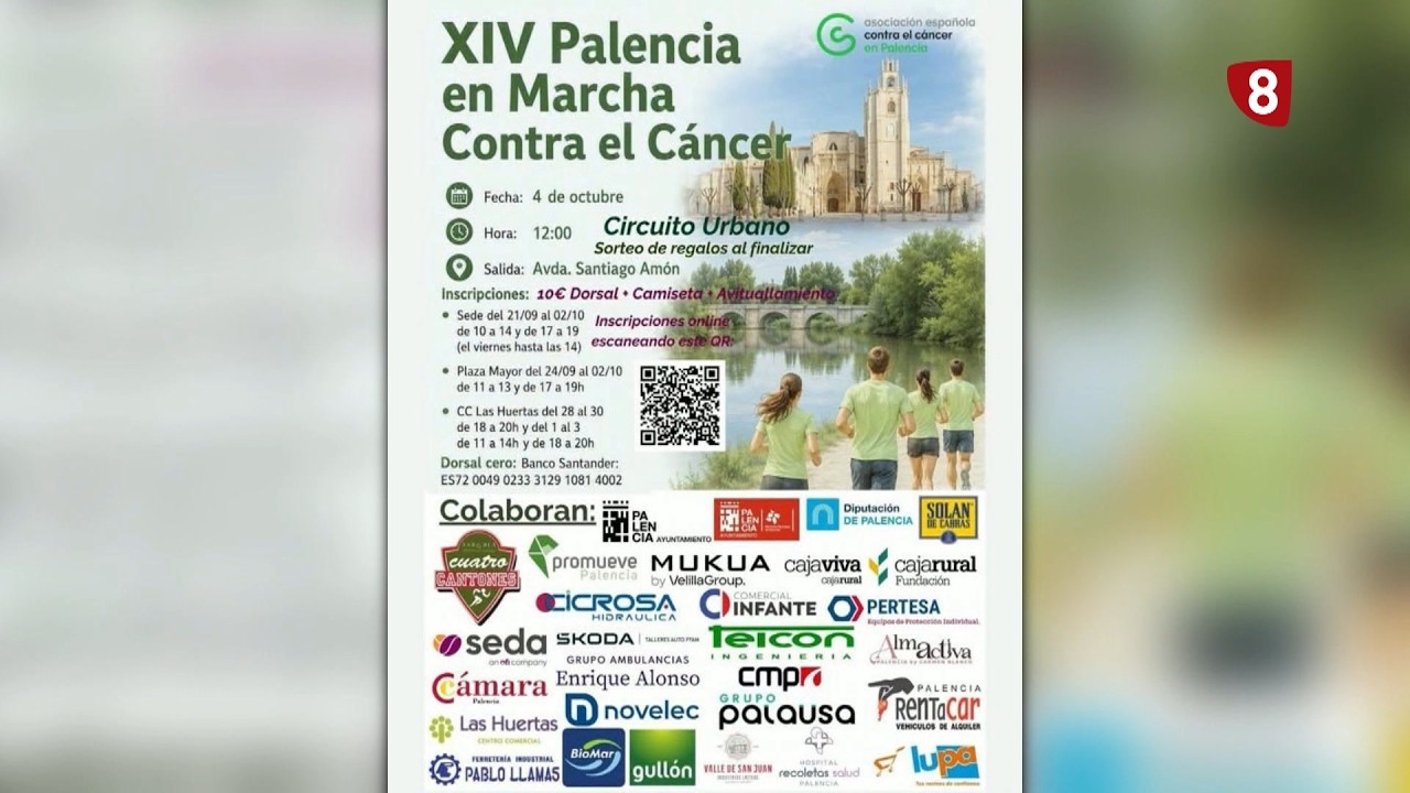 XIV Palencia en Marcha Contra el Cáncer