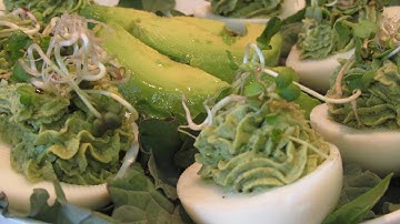 ~Avocado Deviled Eggs~