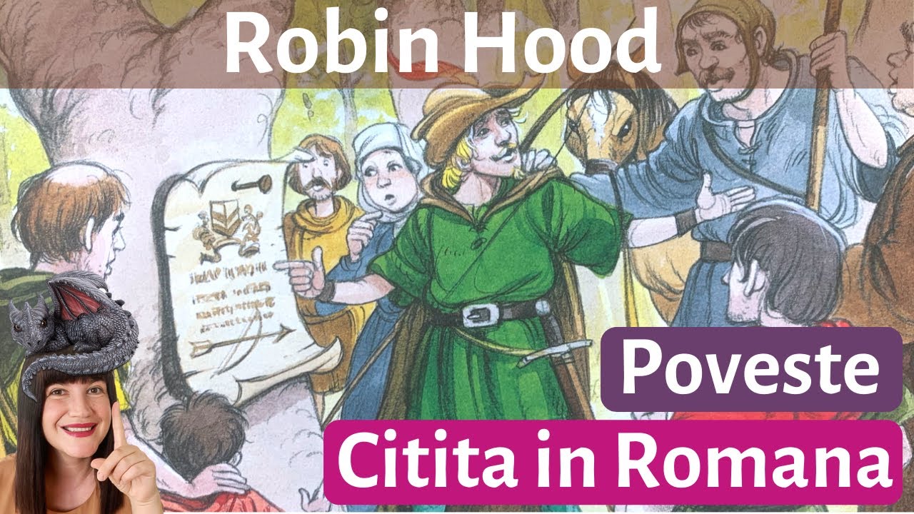 ROBIN HOOD | Poveste pentru Copii Citita in Romana | Poveste Audio