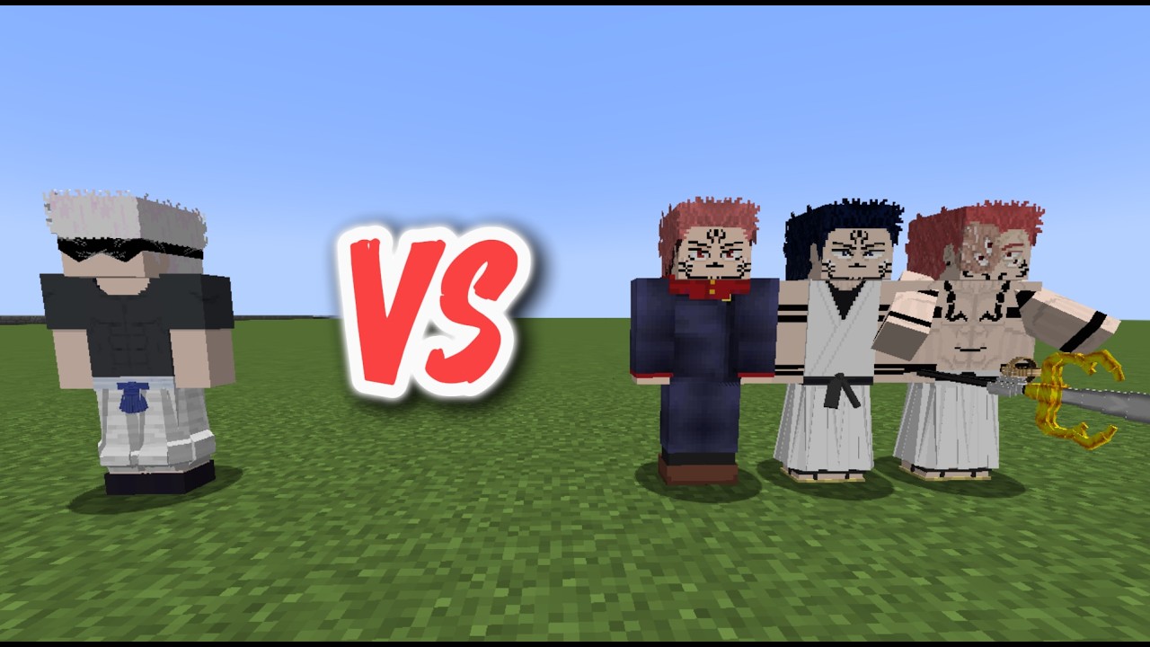 Gojo VS ALL forms of Sukuna