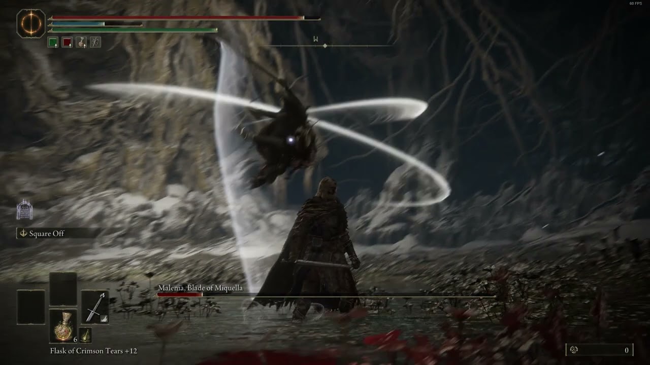 Malenia Waterfowl Dance consistent dodge strategy - only one dodge roll!