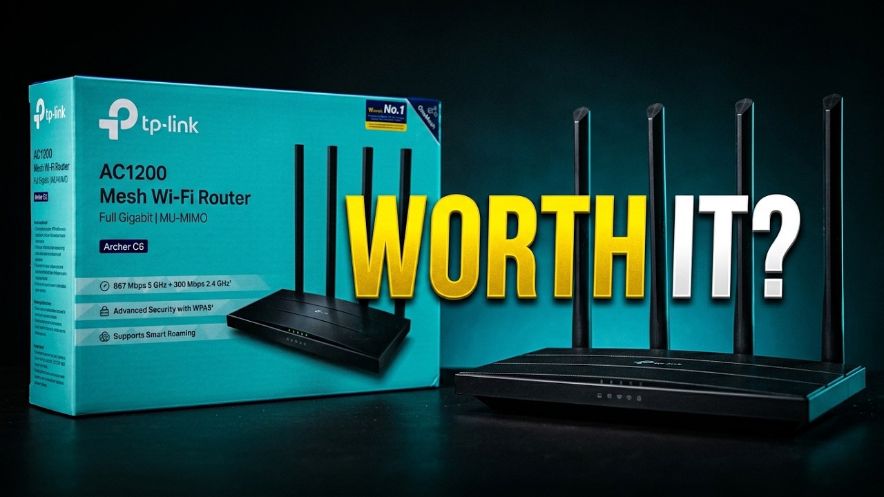 TP Link Archer C6 Unboxing & Overview - Good Router?