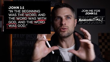 Memorization Time // John 1:1 // Let