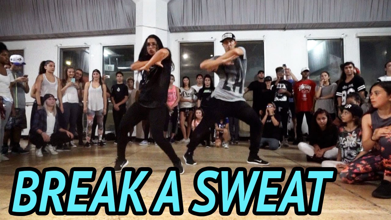 BREAK A SWEAT" - Becky G Dance | @MattSteffanina Choreography (@iambeckyg  #DanceAndSweat) - YouTube