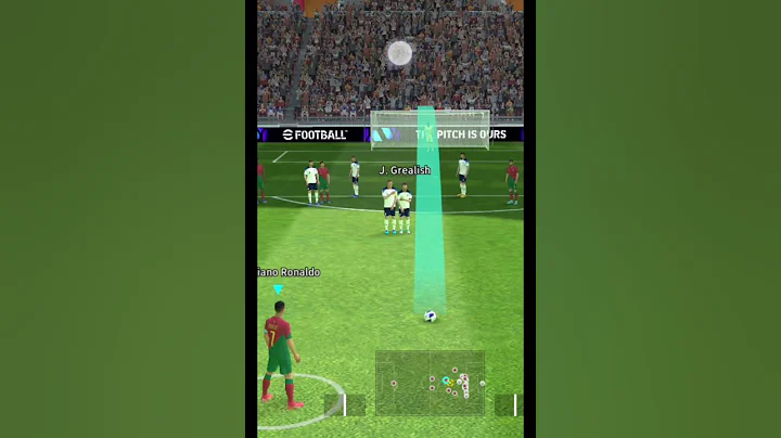 How to perform knuckle shot. #knuckleball #ronaldo #efootball #efootball2024 #football #pes