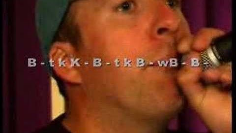 Beatbox reverse kick drums