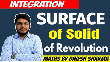 UPSC maths optional lectures  ( in Hindi ) | surface of solid of revolution | part 77