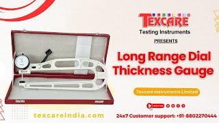 Long Range Dial Thickness Gauge, Long Throat Dial Thickness Gauge, Thickness Tester