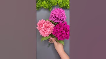 WoW! Amazing Easy Craft Ideas! Crepe Paper Flowers