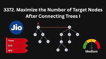 3372  Maximize the Number of Target Nodes After Connecting Trees I