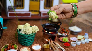 Mini SPICY &amp; TASTY GOBI FRIED RICE/MANCHURIAN RICE RECIPE |The Tiny Foods-Hindi