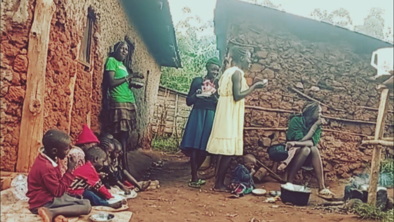 African Village life # This is the most mind blowing recipe # Organic food.