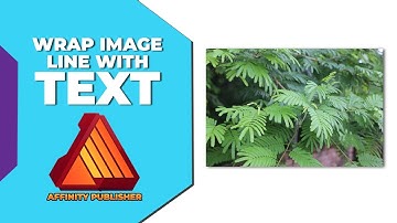 How to wrap image in line with text in affinity publisher