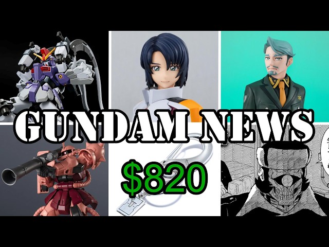 June Gunpla, $820 Keychain, OG Gundam Perfume, New Figures, And