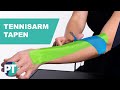 Tape anleitung  tennisarm  physiotape