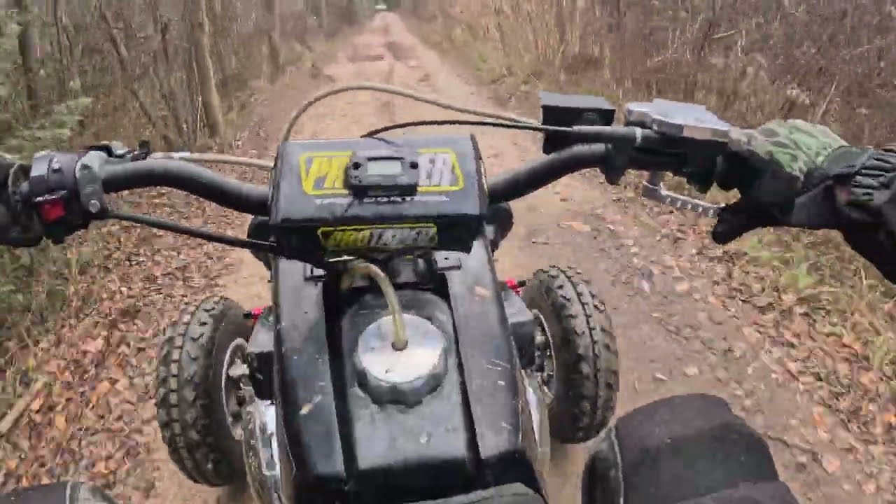 Is the Banshee the best woods quad? Doubtful but it’s a HOOT to rip. 