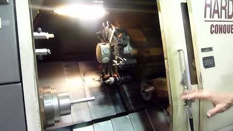 Video Hardinge CNC Lathe Conquest 51