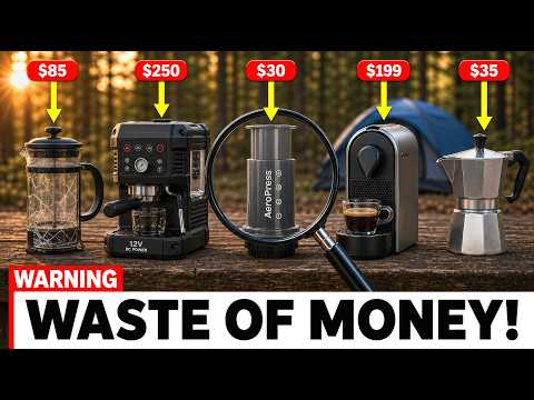 5 Camping Coffee Makers That Are a Waste of Money (And 2 Worth It)
