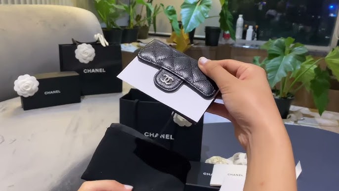 Chanel Card Holder Comparison - Flat vs. Classic Card Holder 