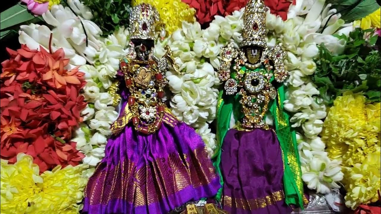 my home deity sri srinivasa perumal koodarai vellum seer 100 thada