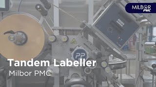 Tandem labeller - best solution for labelling blueberry packages | Milbor PMC