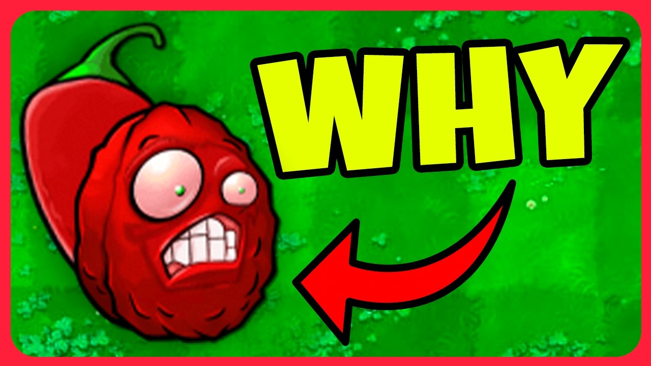 Plants vs Zombies Every Plant is FUSED TOGETHER
