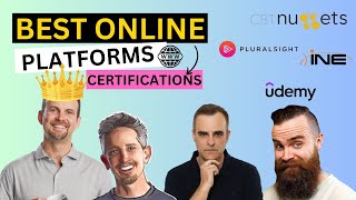 Best IT Online Training Platforms (CBT Nuggets, Pluralsight) and study options (Self-study Bootcamp)