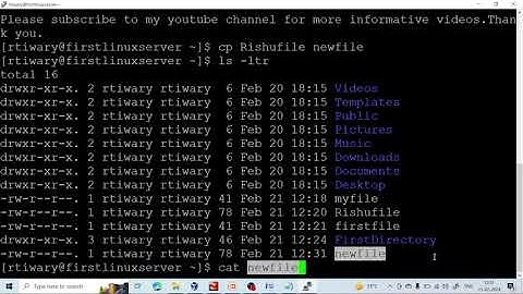 Copying files and directory in Linux (cp command) | Linux for Beginner #linux #linux_tutorial