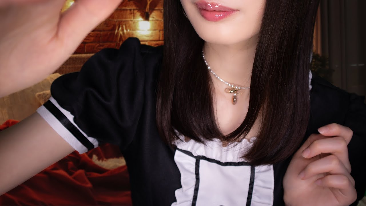 ASMR Maid Takes Care of You for Good Sleep😴 (humming, closeup whispers, personal attention)