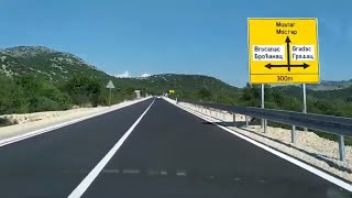 STOLAC - NEUM, NEUM - STOLAC, SVITAVA - GDJE SE UKLJUCITI NA NOVI PUT DO NEUMA, BOSANSKO MORE,BiH