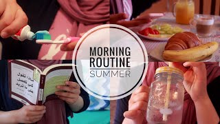 الروتين الصباحي لعطلة الصيف ☀️ Summer Morning Routine