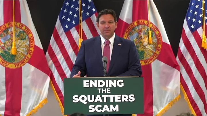 Florida Gov. Ron DeSantis signs law squashing squatters' rights