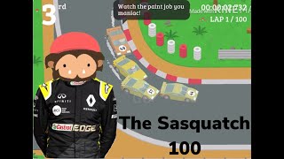 RACING IN THE SASQUATCH 100! Sneaky Sasquatch