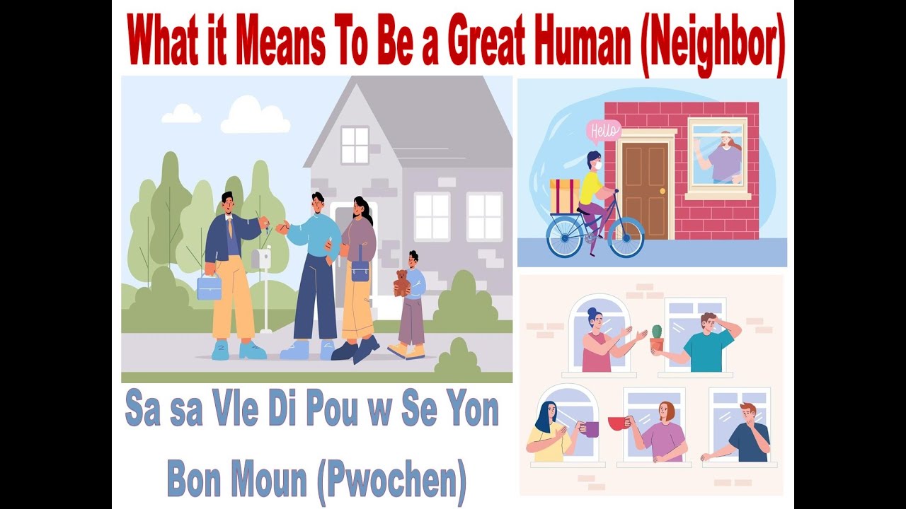 What It Means To Be a Great Human (Neighbor) - YouTube