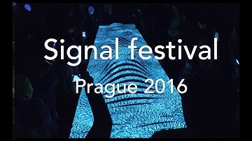 Video mapping and light projection on the streets of Prague, SIGNAL Festival 2016 (4K, airview)