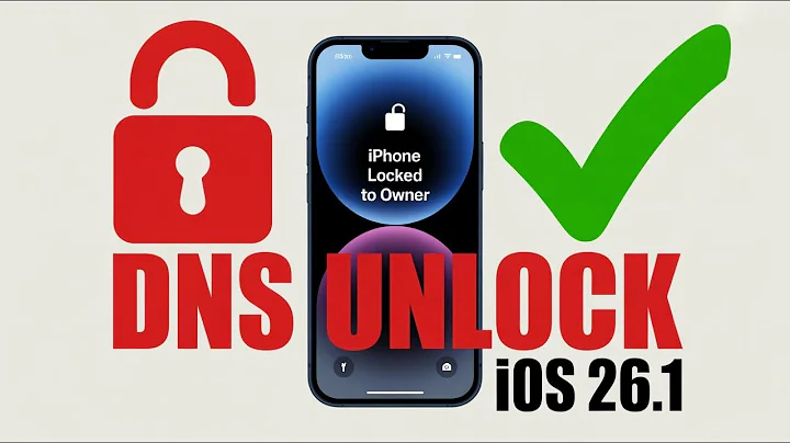 Free DNS iCloud Bypass iOS 26.1 – iPhone 13 Unlock