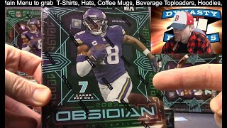 Insane Hits ⚡ 2023 Obsidian Football Card 6 Box Half Case Break #1