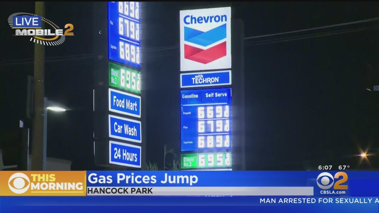 Hancock Park gas prices start at 6.69 a gallon YouTube