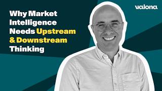 Stop Looking Left and Right: Why Market Intelligence Needs Upstream & Downstream Thinking