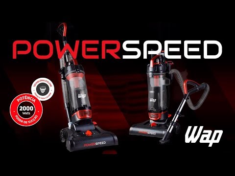 Aspirador de Pó Vertical WAP Power Speed 2000W de Potência