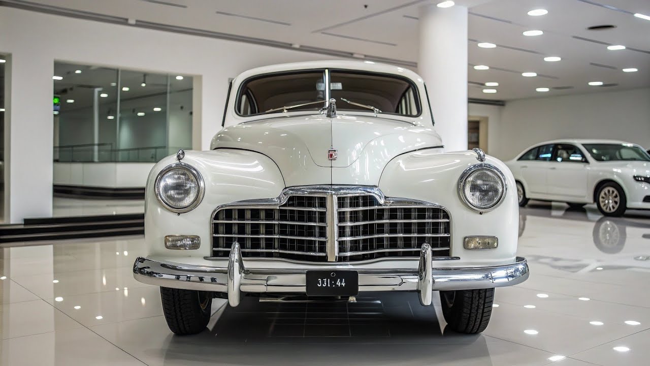 ✅ Title:GAZ-12 ZIM – Soviet Luxury on Wheels | Classic Car Reviews 