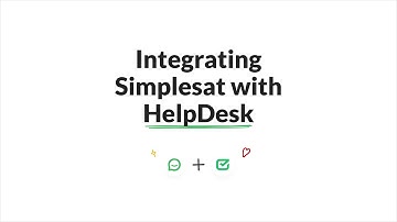 How Simplesat integrates with HelpDesk