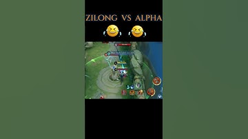 zilong vs alpha🔥🤣in rank #mlbb#shorts