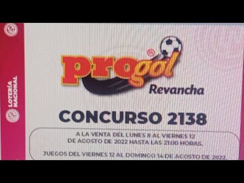 Resultados Progol 2138 Resultado Final Asi Kedo La Kina