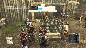 ASSASSINS CREED 4 - ALL FINAL WOLFPACK SYNC KILLS