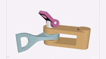 angular position lever adjustment Mechanism